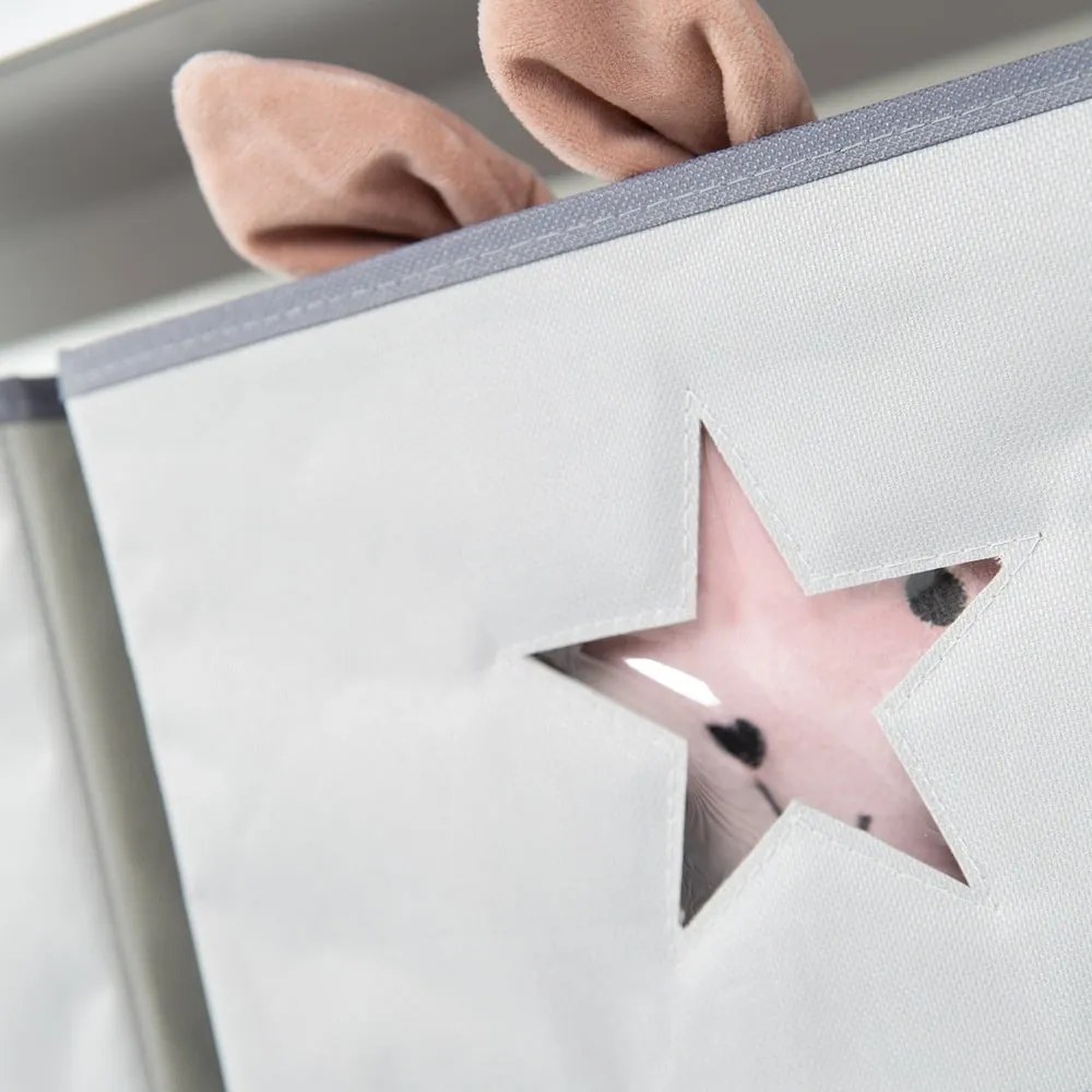 Szürke gyerek komód pelenkázó feltéttel 87x100x75 cm Hamburg – Roba