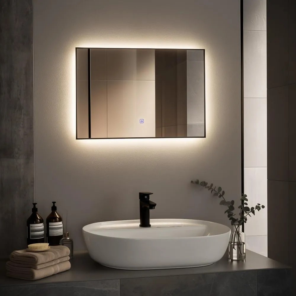 Brilagi -LED fürdőszobai tükör SUELLO LED/20W/230V 40x60 cm IP44 CRI 90 dimmelhető + CCT