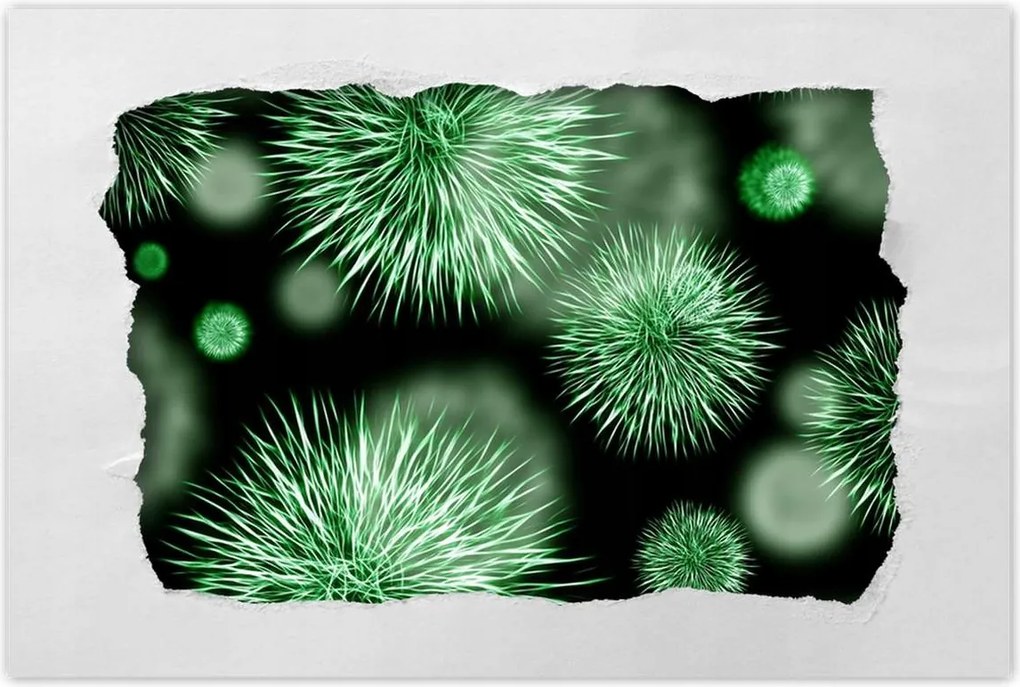 Poszterek 120x80 Vírus Makro Közelkép