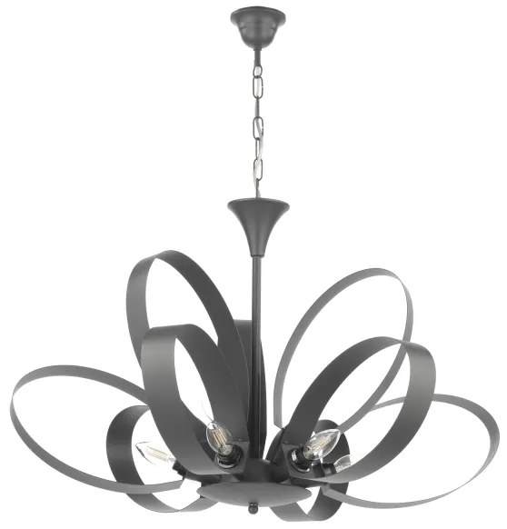 ONLI - Csillár láncon SERENA 9xE14/6W/230V fekete