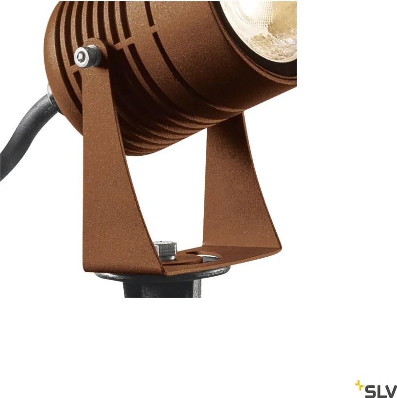 SLV 1002203 SPIKE Kültéri Növényvilágító Lámpa Rozsdás LED IP55