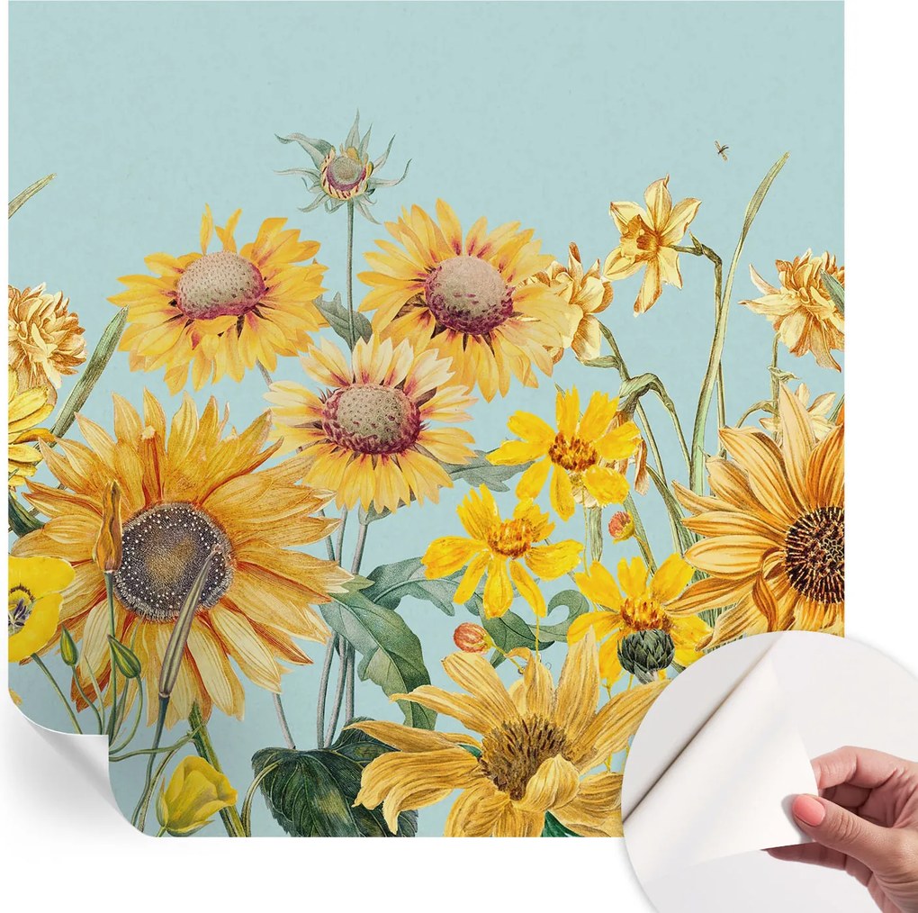 Fotótapéta Dekoratív Fali Tapéta Képekkel Nyári Kert 250x250