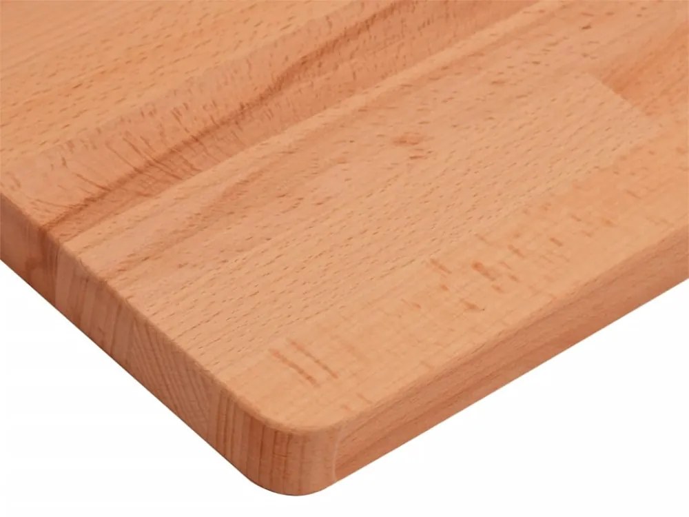 tömör bükkfa négyzet alakú asztallap 90 x 90 x 2,5 cm