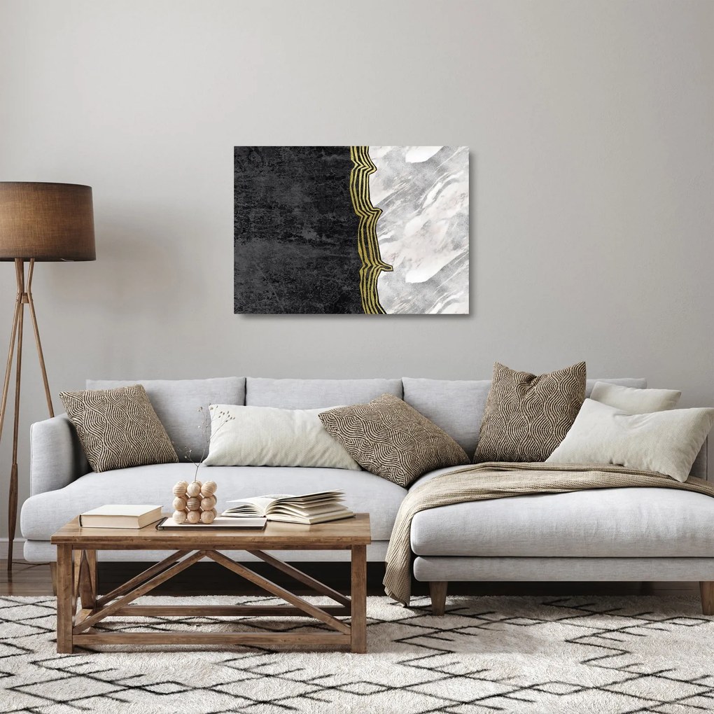 Kép - Márvány (üvegen) (70x50 cm)