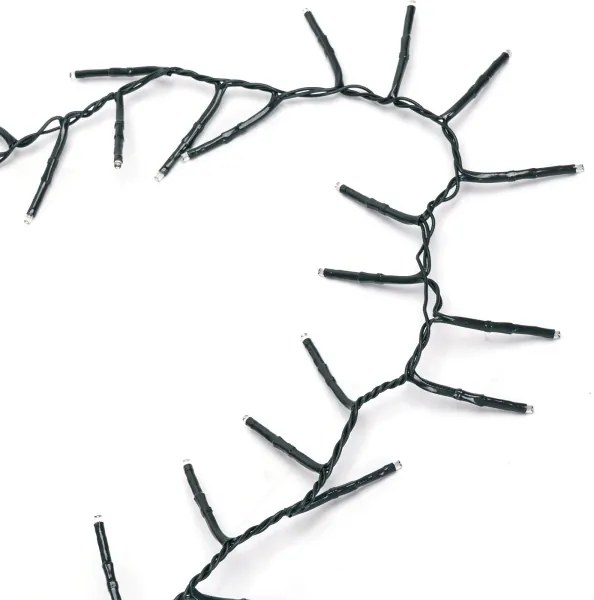 Aigostar - LED kültéri karácsonyi fényfüzér 600 LED/8 funkciós 18m IP44 meleg fehér