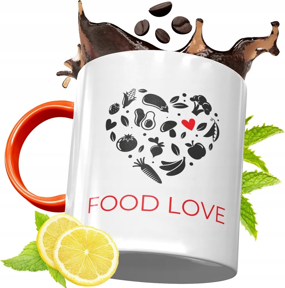 Narancssárga Bögre Szakácsnak Tökéletes Ajándék fényképes nyomtatással