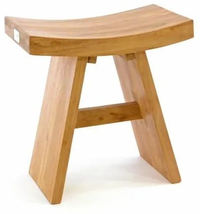 DIVERO Kerti szék sámli  tíkfából