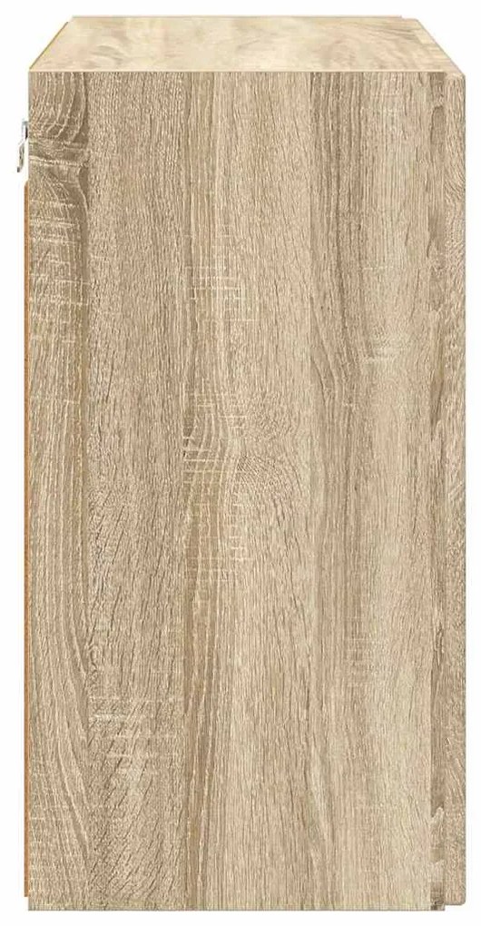 TV Fali Szekrény Sonoma tölgy 59,5 x 31 x 60 cm Faanyag