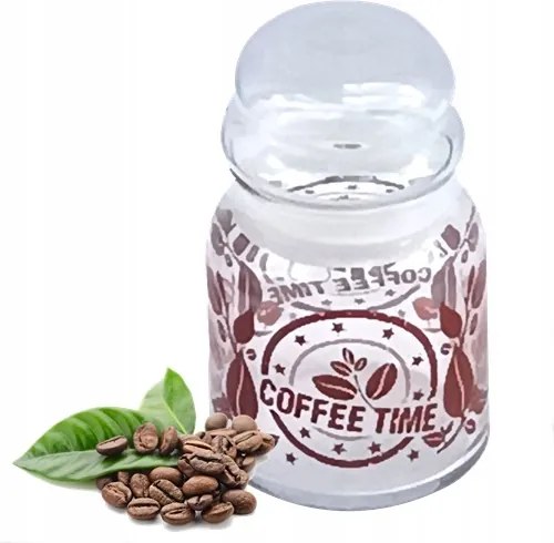 Üvegtároló 290ML Kávénak, Légmentes Técsős Üvegcséke Fűszerekhez