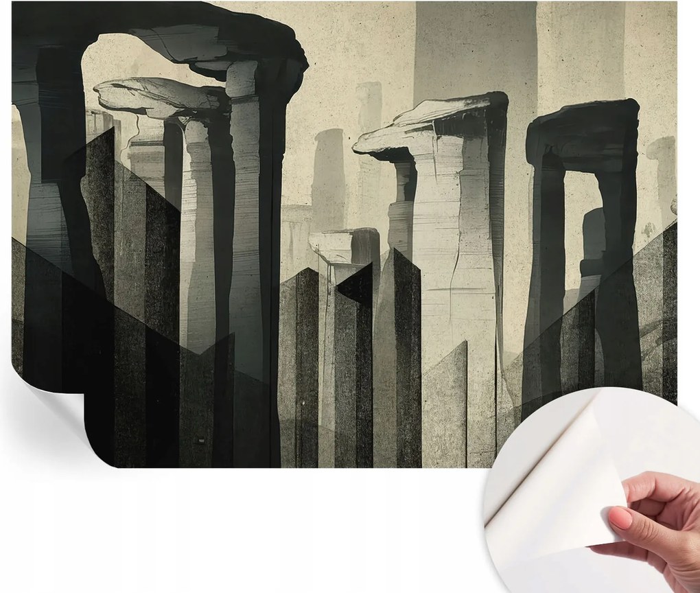 Prémium fali öntapadós fotótapéta Nyers építészet 208x146 cm