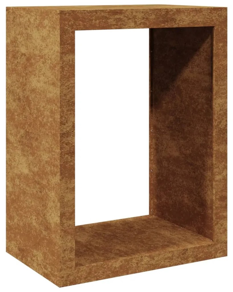 vidaXL tűzifa állvány 60x40x80 cm időjárásálló acélból