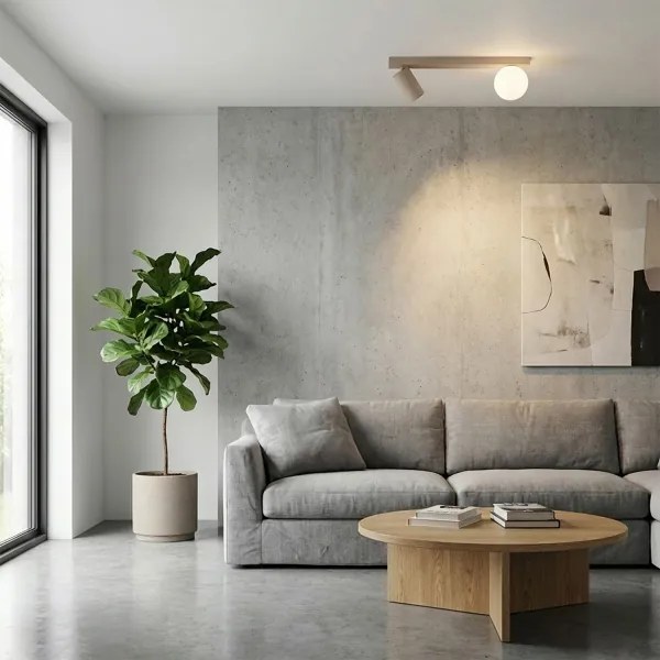 Brilagi - SELE BALL irányítható spotlámpa 1xGU10/30W/230V + 1xG9/10W bézs