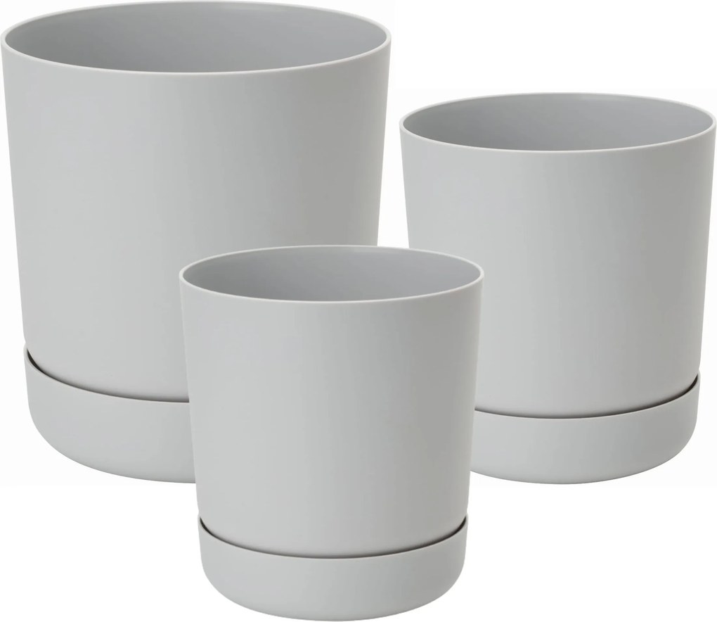 Satina kerek virágtartó állvány 3db-os szett