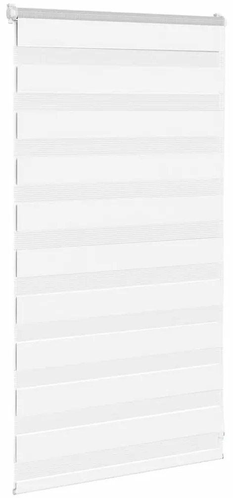 zebrafüggönnyel fehér szövetszélesség 85,9 cm poliészter