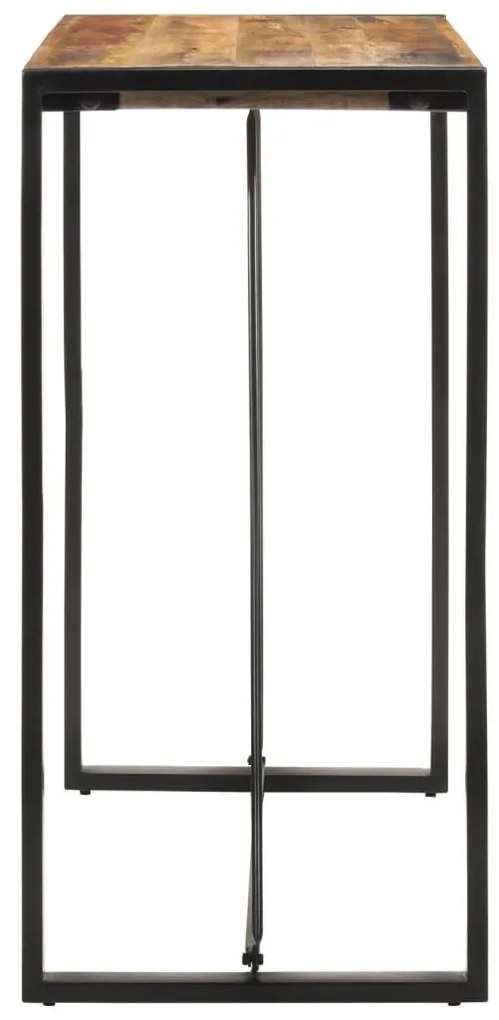 Tömör nyers mangófa bárasztal 110x55x110 cm