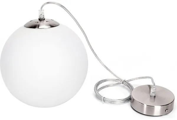 Aigostar - Függőlámpa kábelen, 1xE27/40W/230V, átm. 20 cm