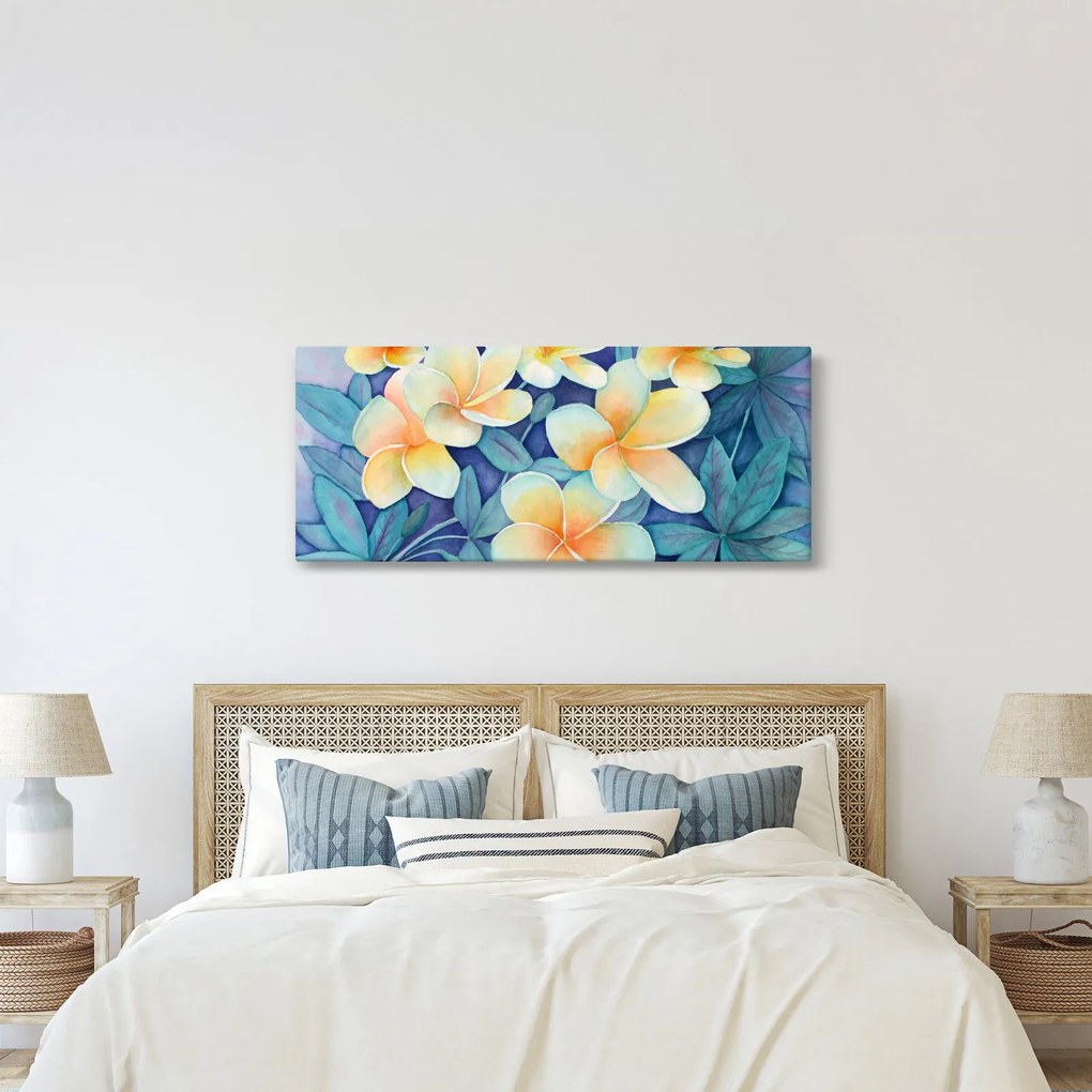 Kép - trópusi bokrok (120x50 cm)