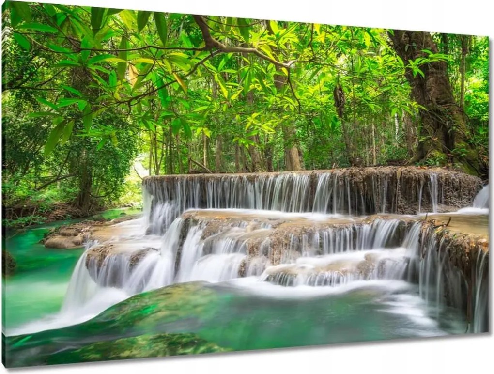 Képek 120x80 Vízesés Kaszkád Ázsia