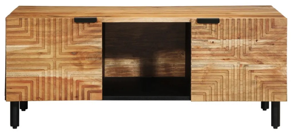 Kávézóasztal 100x54x40 cm Tömör akácfából