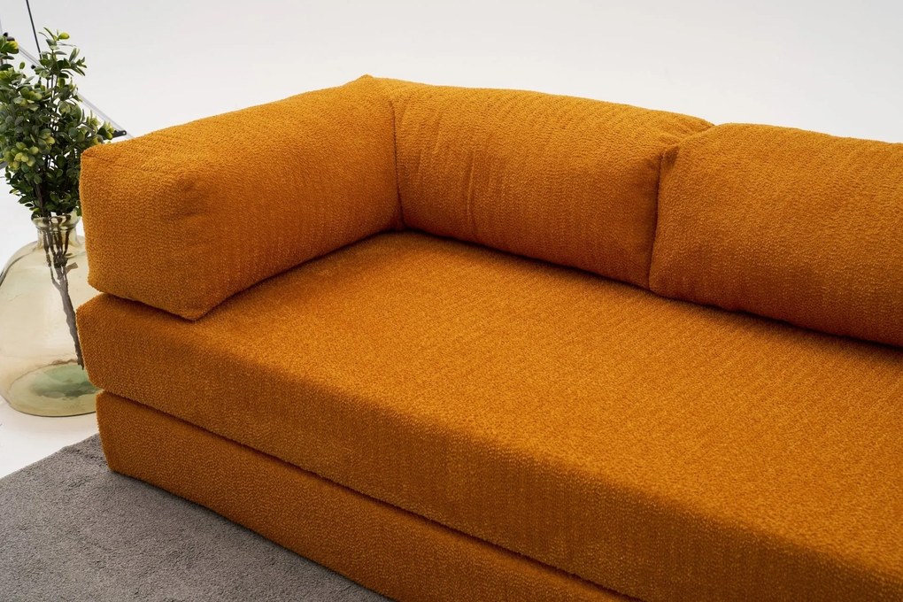 Sarokkanapé Comfort - Narancssárga