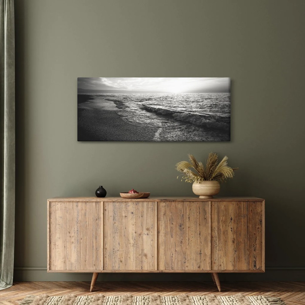 Kép - A tenger partján (120x50 cm)