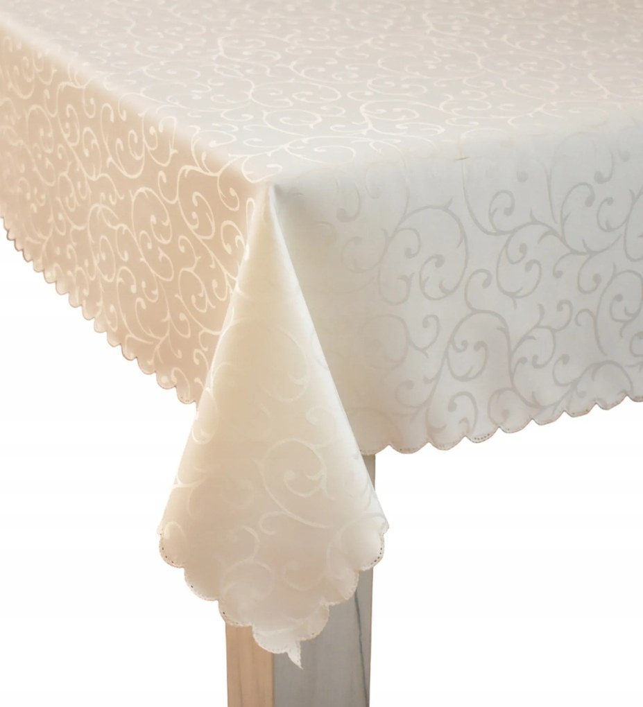 Abrosz Foltálló 150X250 CM Krém Ág Mintás Escandia Karácsonyi Krém