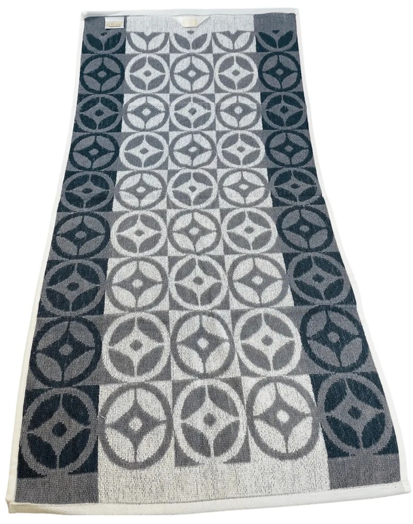 Frottír törölköző Kompass szürke 50x90cmTiaHome