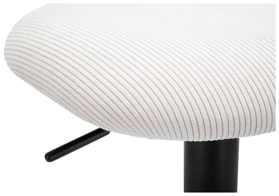 Fehér-fekete állítható magasságú bárszék (ülésmagasság 61 cm) Tina – Mauro Ferretti