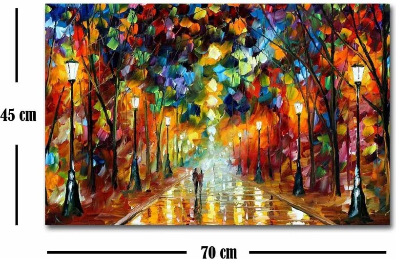 FAMOUSART-073 vászonkép, 45 x 70 cm