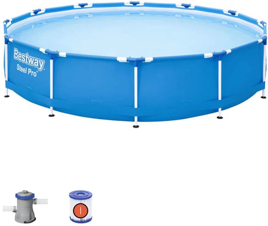 Bestway BAHAMA fémvázas medence vízforgatóval 366 x 76 cm