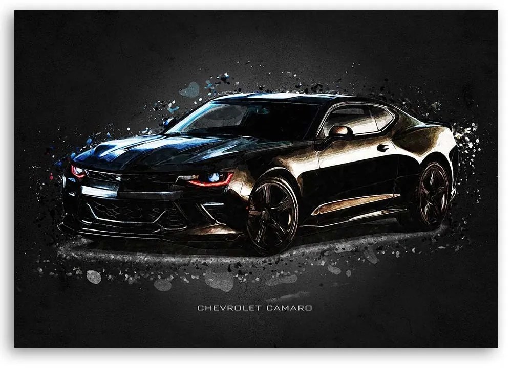 Gario Vászonkép Chevrolet Camaro - Gab Fernando Méret: 60 x 40 cm