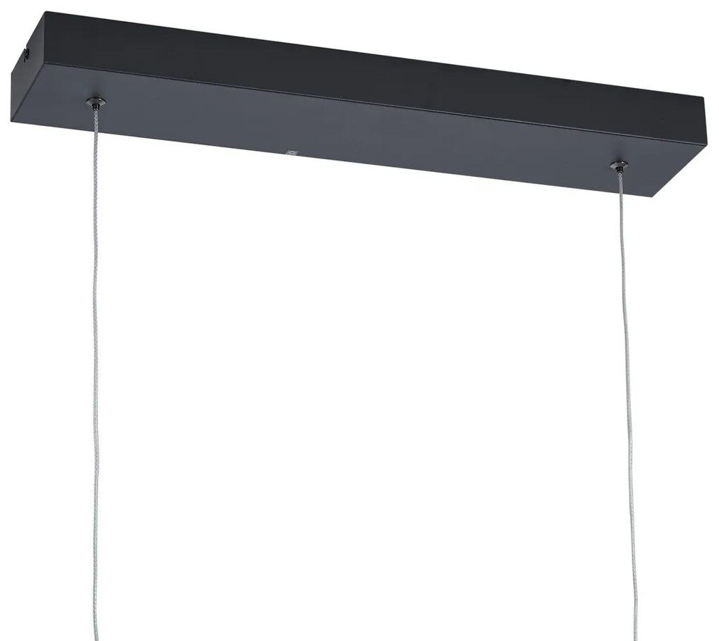 Design függőlámpa fekete arannyal, 3 fokozatban szabályozható LED-del - Joy