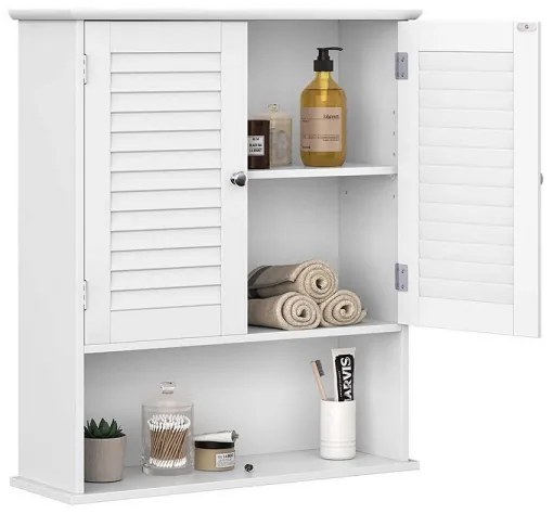 LIVIA fehér faliszekrény