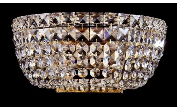 Maytoni DIA100-WL-02-G - Fali lámpa BASFOR 2xE14/60W/230V arany