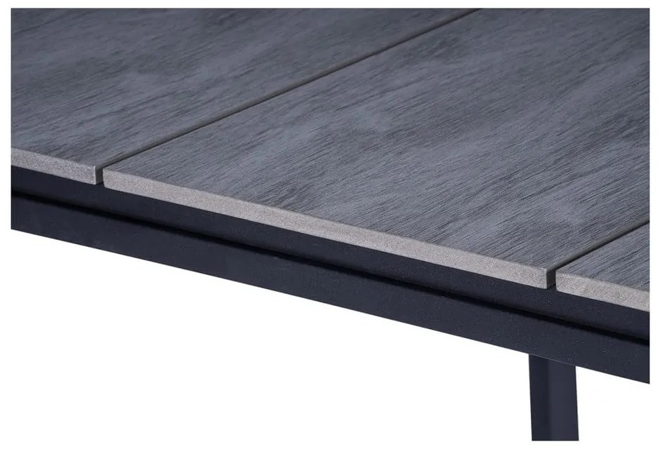 2 db rattan étkezőszék Carla és fekete asztal Strong - Bonami Essentials