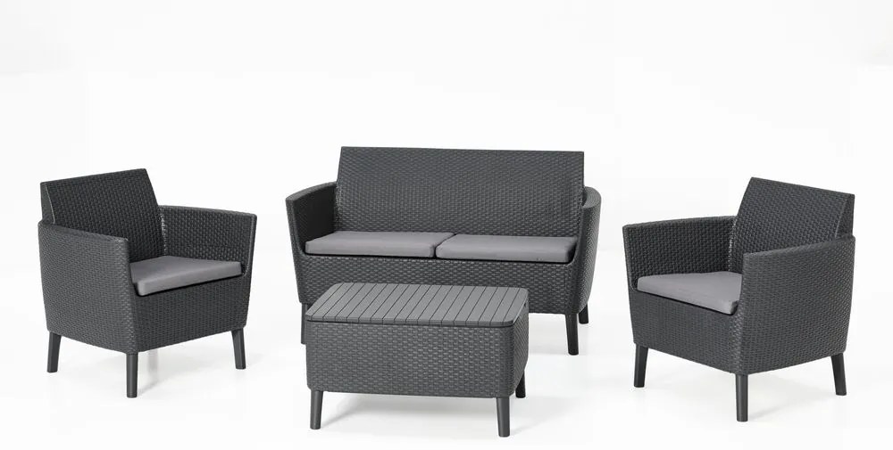 Kerti asztal SALEMO - grafit