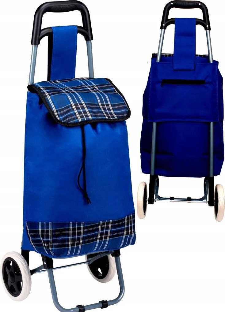 Slazenger Bevásárlótáska Kerekekkel 31 L Kék Prémium Állvánnyal