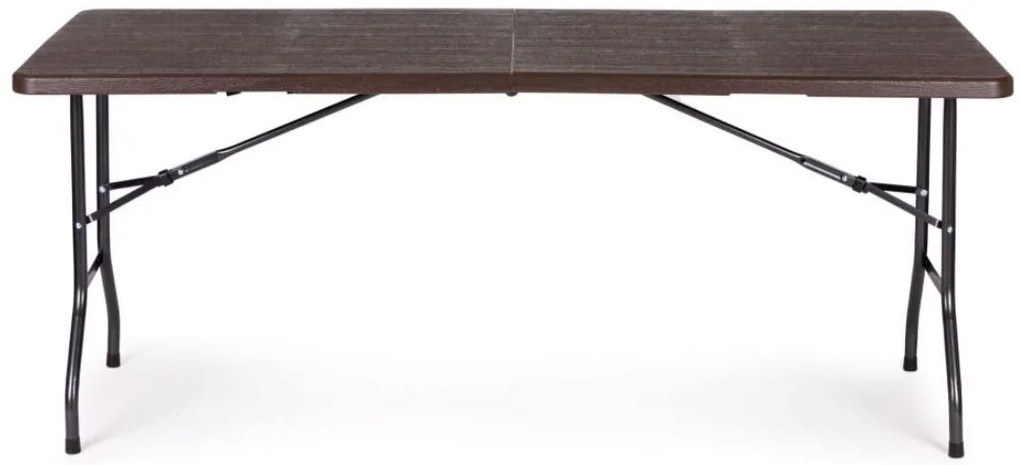 Catering készlet asztal + 2 pad 180cm Wooden Brown