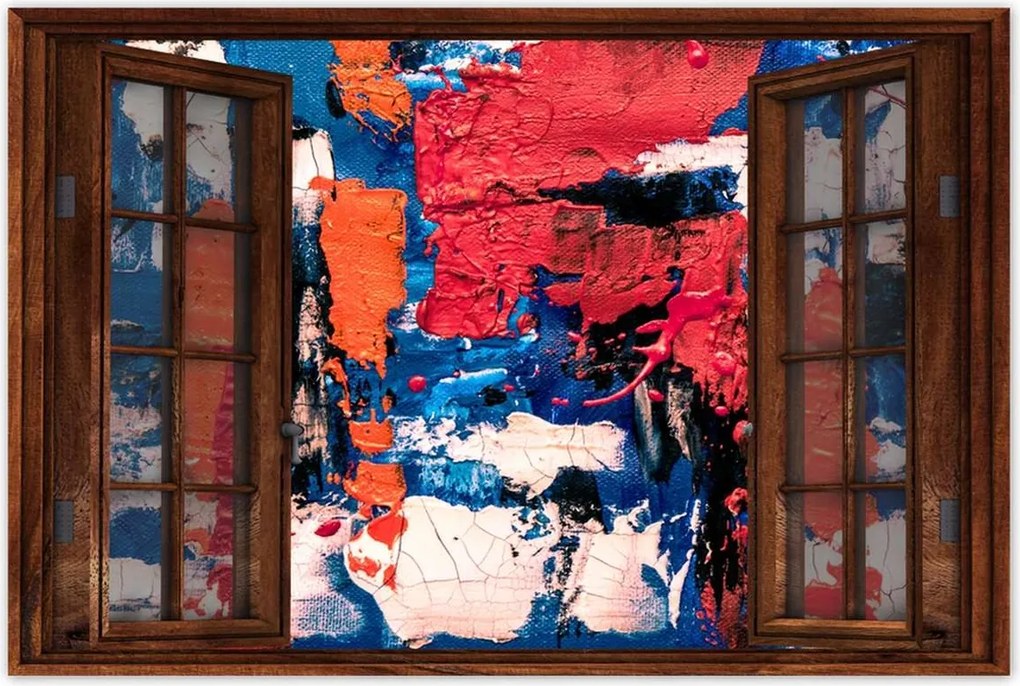 Poszterek 90x60 Absztrakt Kaméleon