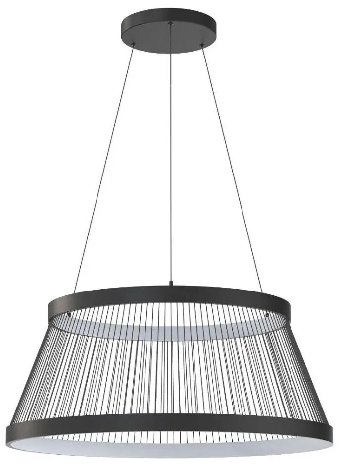 Zuma Line MD3328-2M-3BT - LED Dimmelhető csillár BALL LED/53W/230V 2700-6000K fekete + távirányító