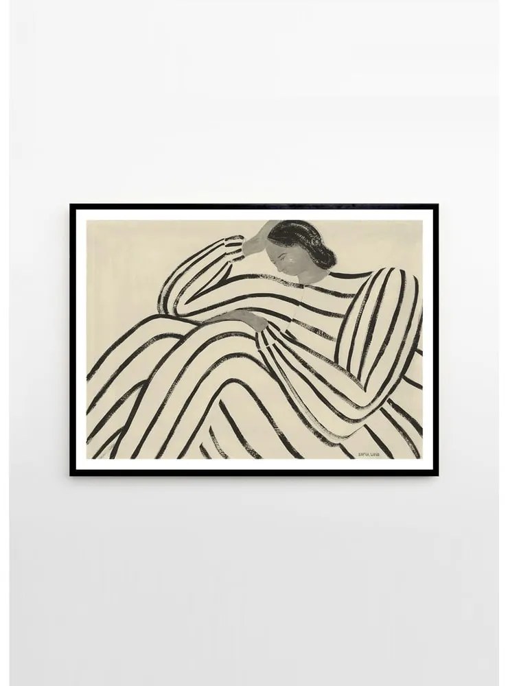 Poszter 70x50 cm Waiting – Sofia Lind – The Poster Club