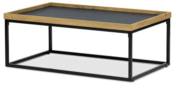 Dohányzóasztal 100 × 60 × 39 cm MDF tölgy CT-613 OAK