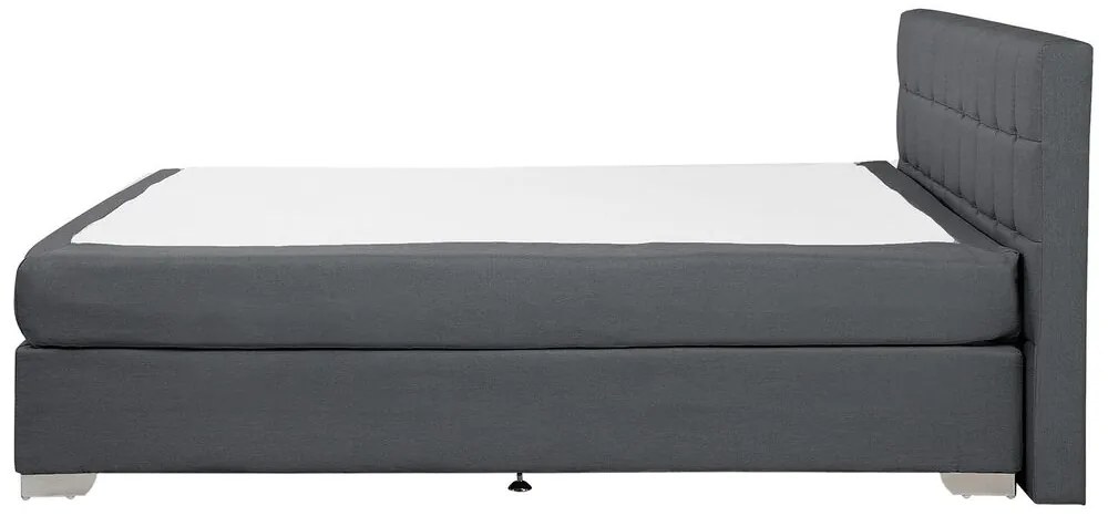 Franciaágy Boxspring 160 cm ADIR (matracokkal) (szürke). 1007077