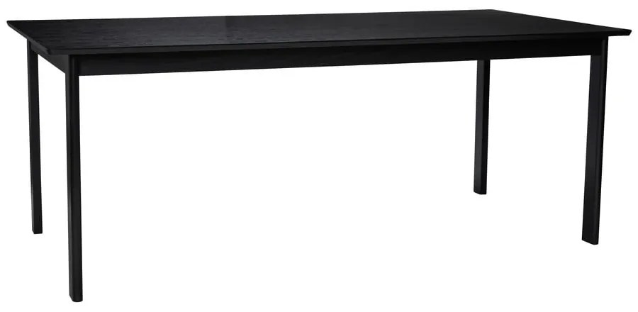 Fekete étkezőasztal 95x195 cm Dapper – Hübsch