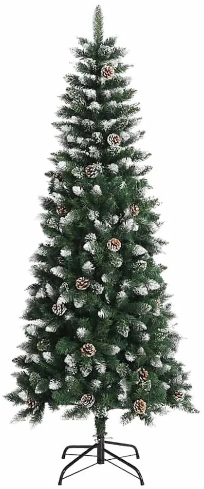 Mű karácsonyfa LED -es lámpákkal Zöld 180 cm PVC
