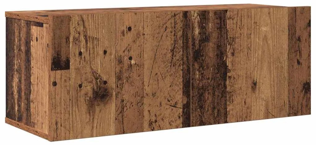 TV szekrény garnitúra 4 pcs Régi fa 160 x 30 x 30 cm Faanyag