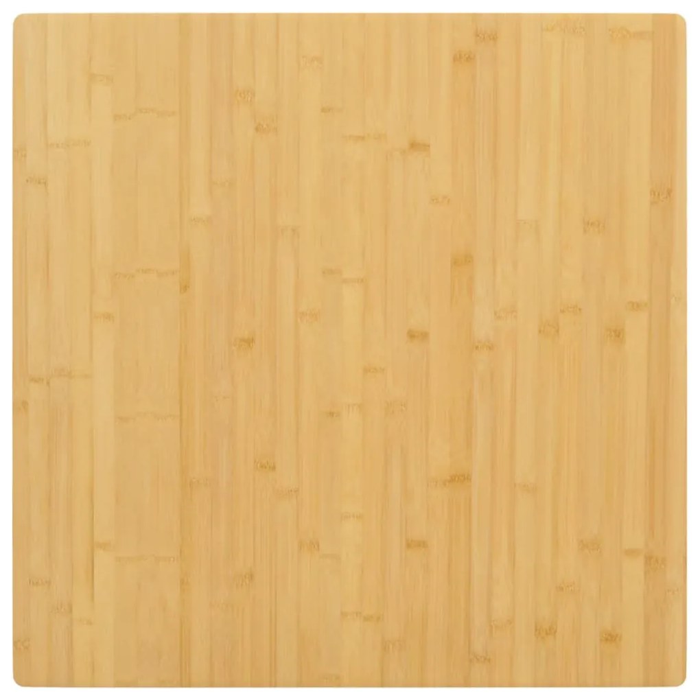 bambusz asztallap 70 x 70 x 2,5 cm