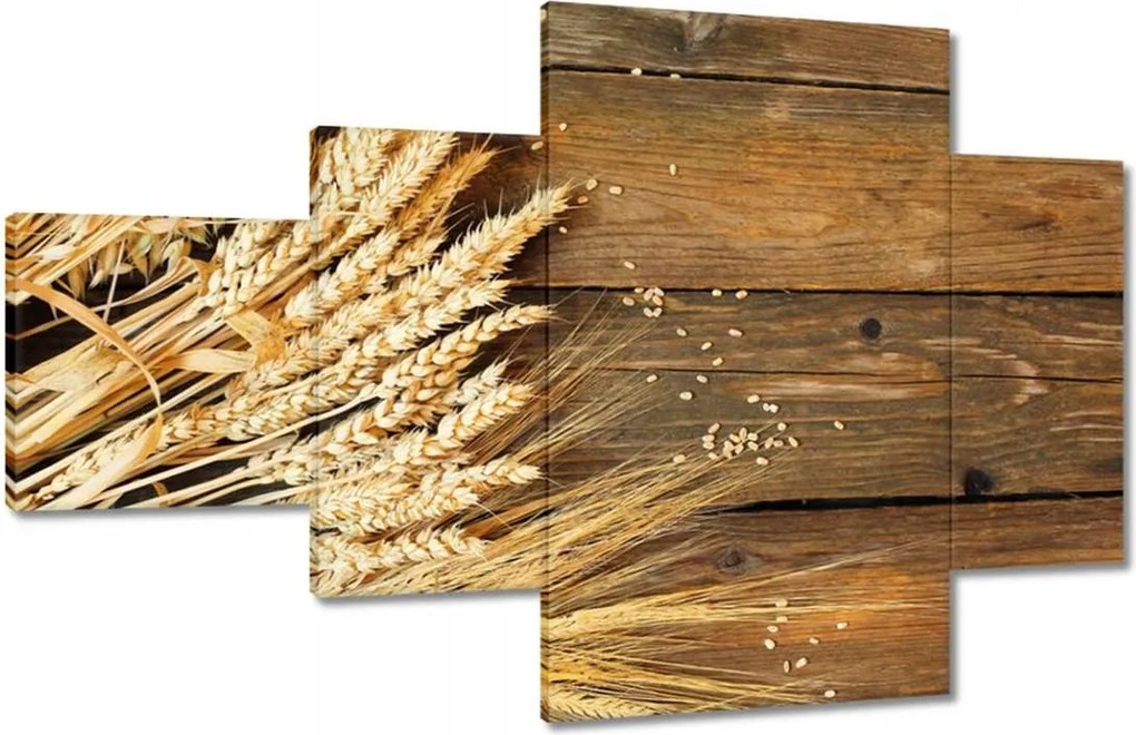 Képek 130x80 Különböző gabonatáblák a deszkákon