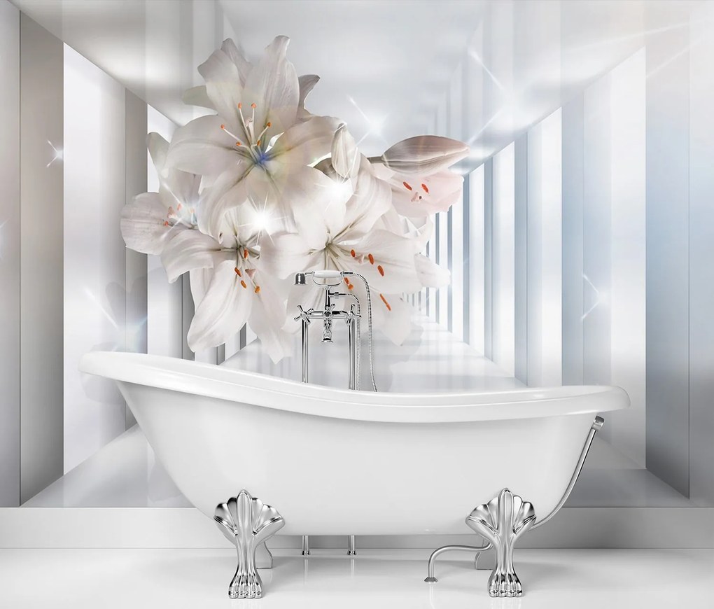 Gario Fotótapéta A szobába Virágok a folyosón Anyag: Vlies, Méret: 400 x 280 cm