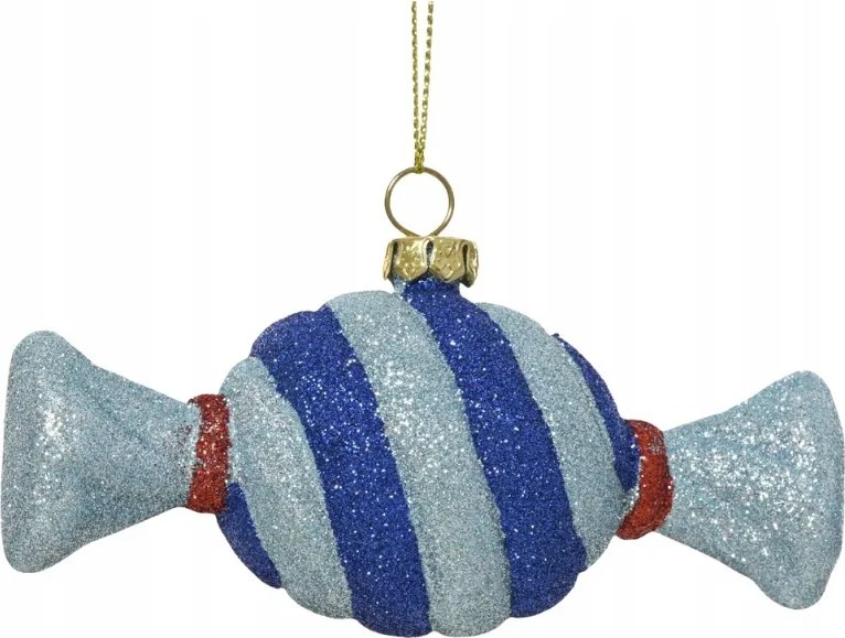 Cukorka gömb, kék, hungarocell